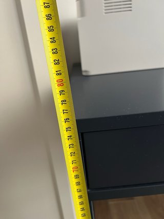Escritorio Ikea ALEX Azul 132x58 cm