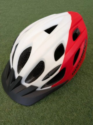 Casco Bici Niño B'Twin500 S 51-56 cm + Guantes