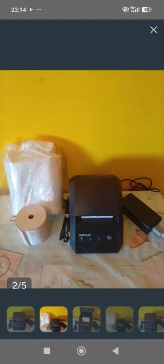 Impresora Térmica Posiflex Negra