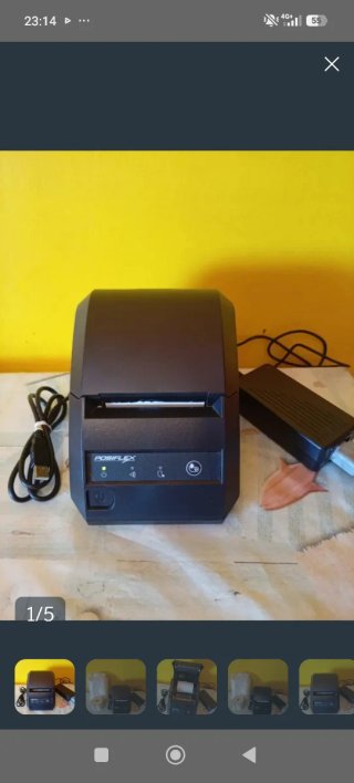 Impresora Térmica Posiflex Negra