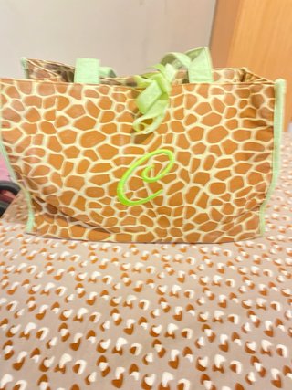 Bolso con Estampado de Jirafa