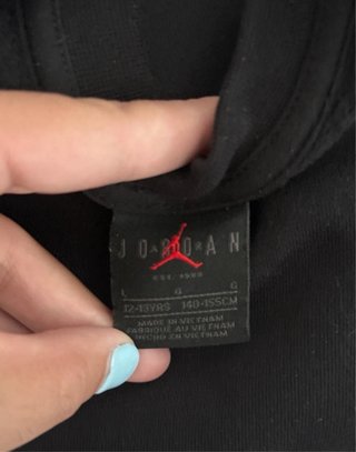Sudadera Jordan Negra