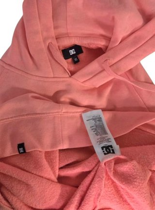 Sudadera DC Shoes Coral con Capucha Talla XS Mujer