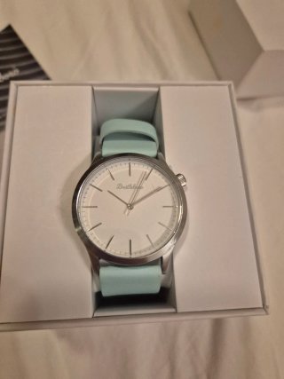 Reloj Bratleboro tayrona gris y turquesa