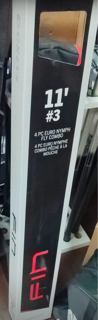Caña de pesca 11' #3 Euro Nymph Fly Combo