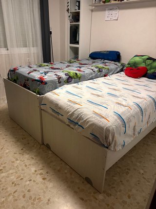 Cama nido juvenil + 2 Colchones