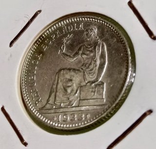 Moneda 1 Peseta 1933