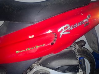 Gilera Runner Scooter Roja