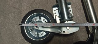 2 ruedas Jockey 60mm remolque caravana portacoches
