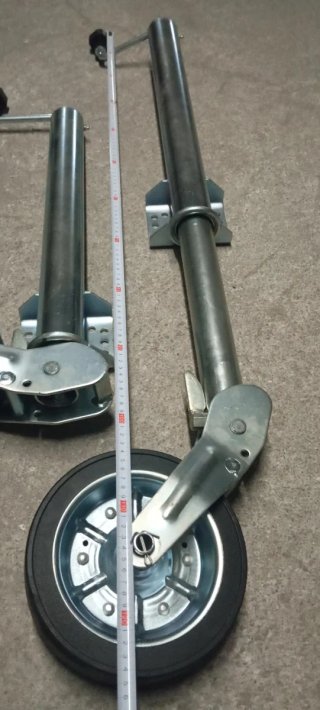 2 ruedas Jockey 60mm remolque caravana portacoches