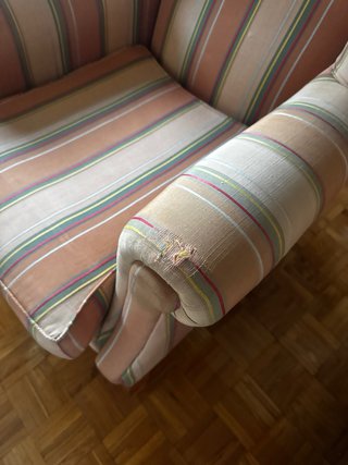 Juego de 2 Sillones Orejeros Vintage