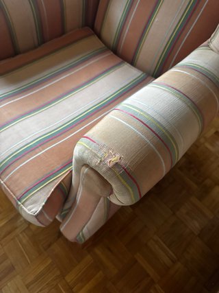 Juego de 2 Sillones Orejeros Vintage