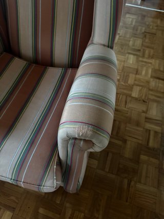 Juego de 2 Sillones Orejeros Vintage