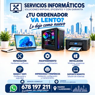 SERVICIOS INFORMÁTICOS A DOMICILIO Y REMOTO