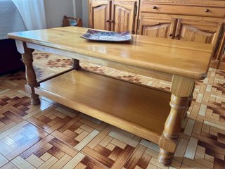 Mesa de Centro de Madera Maciza