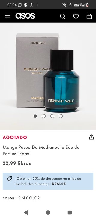 Mango Midnight Walk Eau de Parfum 100ml