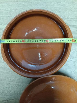 Cazuela de Barro Antigua (Sin estrenar)