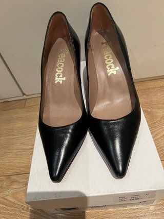 Zapatos de tacón Peacock negros talla 37