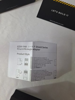 Adaptador Ángulo EZDIY-FAB PCIe 8-Pin