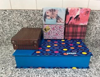 Set de 6 Cajas Decorativas