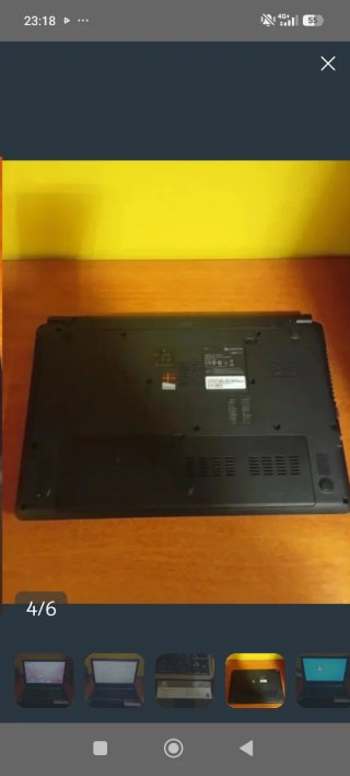 Packard Bell EasyNote TE Negro
