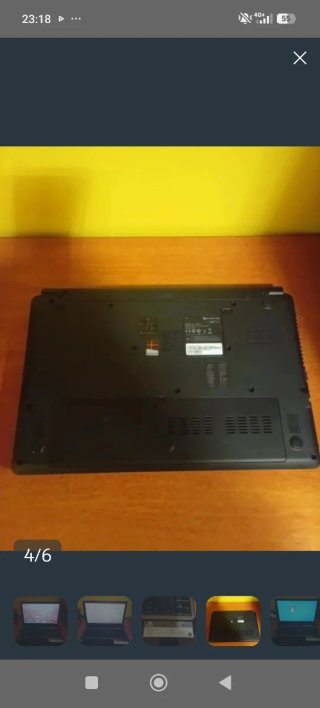 Packard Bell EasyNote TE Negro