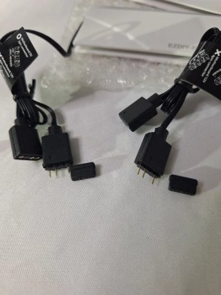 2 Disipadores RAM Blanco con LED