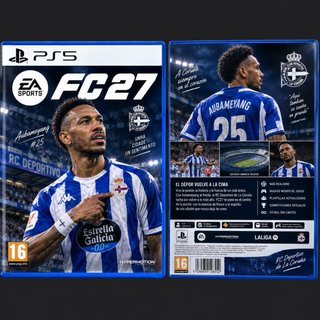 CARCASA FC27- PS5/PS4 (Edición RC Deportivo)