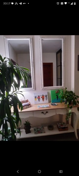 Consola de Madera Maciza 150 cm
