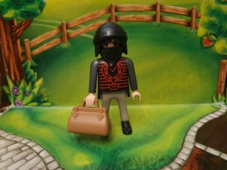 Playmobil figura ladrón