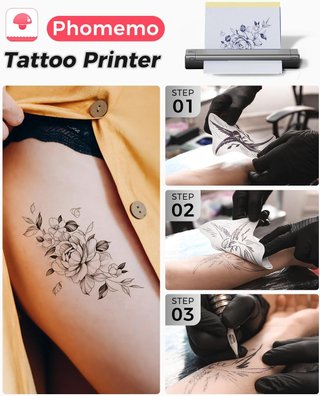 Termocopiadora tatuaje compatible Teléfono y PC