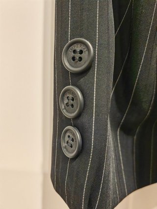 Giacca gessata Imperial scura, taglia XL / 46 / 56