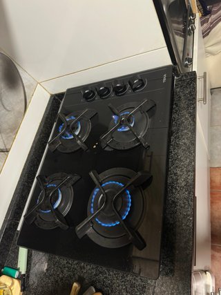Placa de gas Teka negra