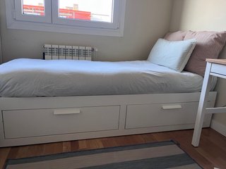 Diván Cama Nido IKEA Brimnes Blanco