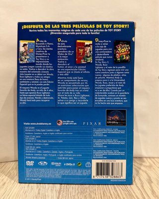 Trilogía Toy Story DVD Pack Coleccionista