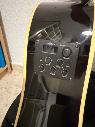 Guitarra Acústica Admira Negra
