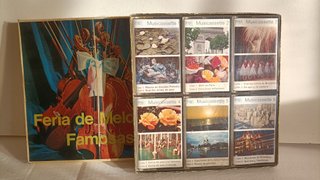 Estuche 6 Casetes Feria de Melodías Famosas