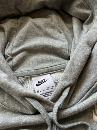 Sudadera Nike Gris Talla XS