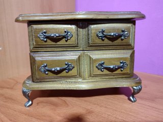 Joyero Vintage de Madera