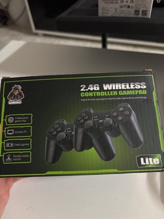 Gamepad 2.4G HDMI + 2 mandos