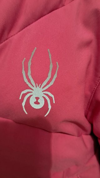 Giubbotto bambina rosa Spyder
