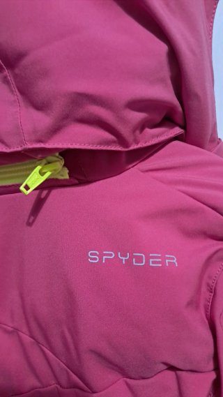Giubbotto bambina rosa Spyder