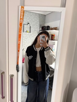 Giubbotto Sportivo Stile Varsity