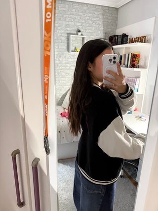Giubbotto Sportivo Stile Varsity
