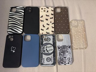 Lote de 9 Fundas para iPhone 13