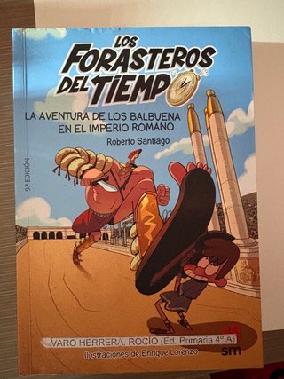 Libro los forasteros del tiempo