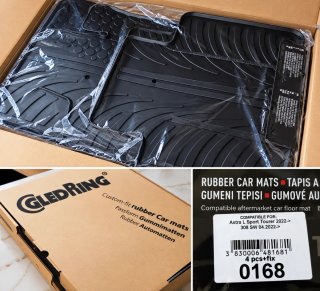Alfombrillas Gledring – Astra L / Peugeot 308 SW