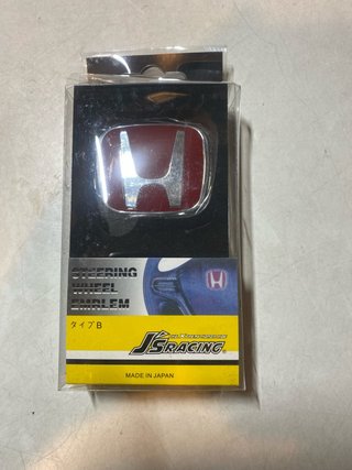 Emblema Volante Honda J's Racing Tipo B