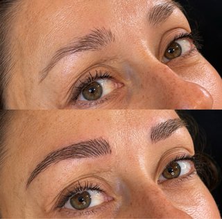 MICROBLADING DE CEJAS · RESULTADO NATURAL