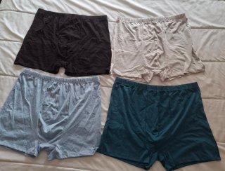 Lote de 4 bóxers para hombre